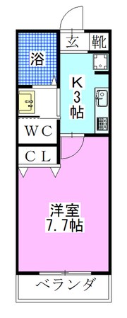 アットリラ東船橋Aの物件間取画像